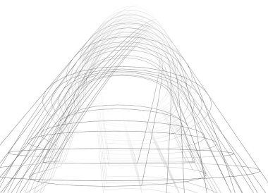 astarlı 3D mimari sanat, dijital duvar kağıdı