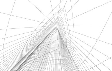 astarlı 3D mimari sanat, dijital duvar kağıdı