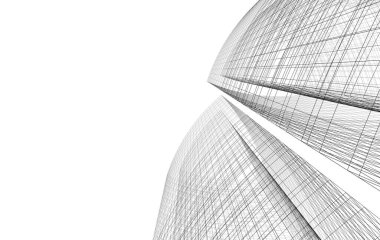 astarlı 3D mimari sanat, dijital duvar kağıdı