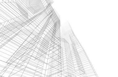 astarlı 3D mimari sanat, dijital duvar kağıdı