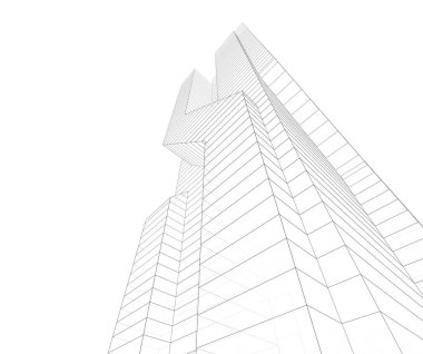 astarlı 3D mimari sanat, dijital duvar kağıdı