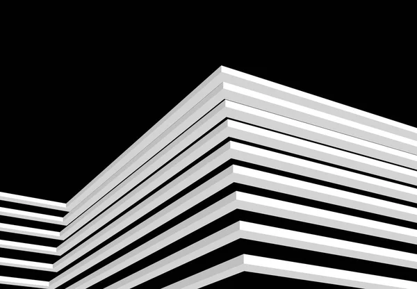 Architectural Art Digital Wallpaper — Stock Photo, Image