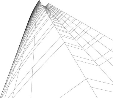 astarlı 3D mimari sanat, dijital duvar kağıdı