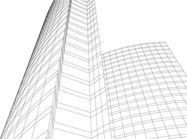 astarlı 3D mimari sanat, dijital duvar kağıdı