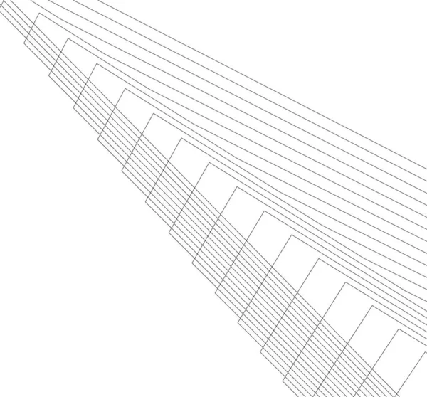 3D建築美術 デジタル壁紙 — ストックベクタ