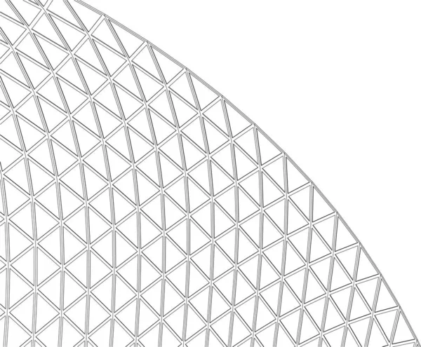 3D内衬建筑艺术 数码壁纸 — 图库矢量图片