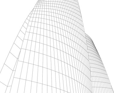 astarlı 3D mimari sanat, dijital duvar kağıdı