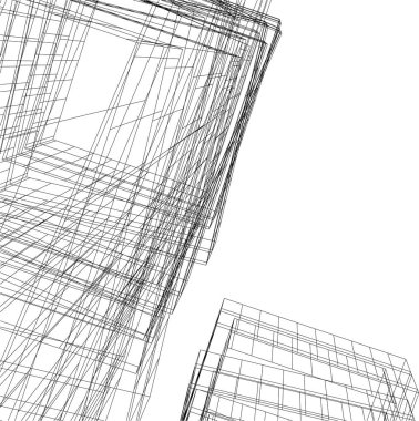 astarlı 3D mimari sanat, dijital duvar kağıdı