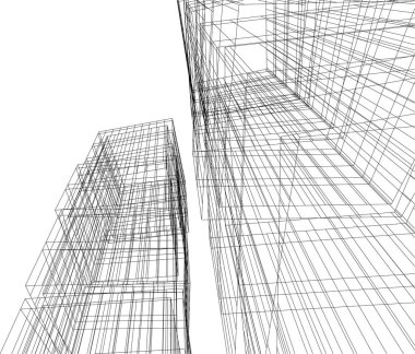 astarlı 3D mimari sanat, dijital duvar kağıdı