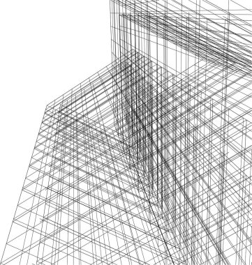 astarlı 3D mimari sanat, dijital duvar kağıdı