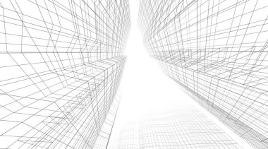 3D mimari sanat, dijital duvar kağıdı