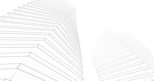 Подкладка Архитектурного Искусства Цифровые Обои — стоковое фото