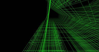 3D mimari sanat, dijital duvar kağıdı