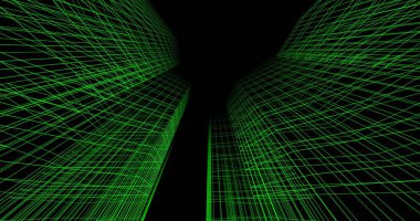 3D mimari sanat, dijital duvar kağıdı