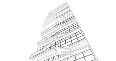 3D mimari sanat, dijital duvar kağıdı