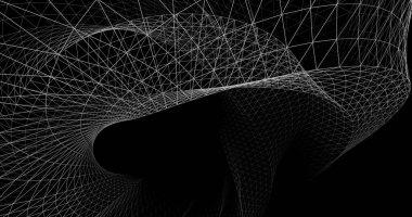 3D soyut sanat, dijital duvar kağıdı