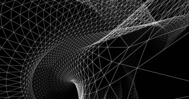 3D soyut sanat, dijital duvar kağıdı