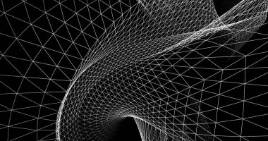 3D soyut sanat, dijital duvar kağıdı