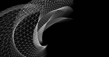 3D soyut sanat, dijital duvar kağıdı