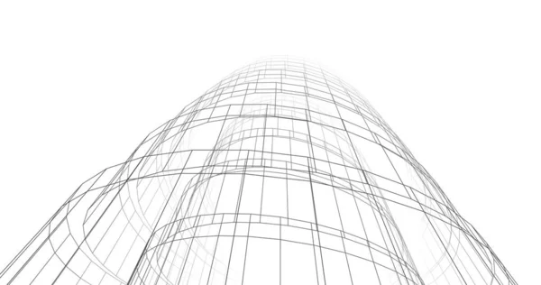 Wyłożona Sztuka Architektoniczna Tapeta Cyfrowa — Zdjęcie stockowe