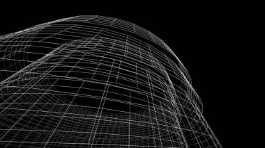 3D soyut sanat, dijital duvar kağıdı