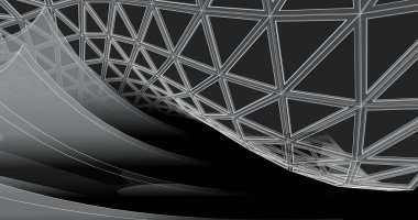 3D mimari sanat, dijital duvar kağıdı