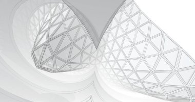 3D mimari sanat, dijital duvar kağıdı