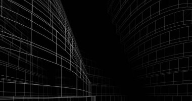 soyut mimari sanat, dijital duvar kağıdı