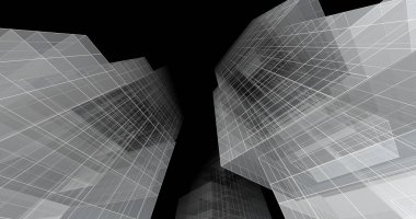 3D mimari sanat, dijital duvar kağıdı