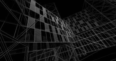 3D mimari sanat, dijital duvar kağıdı