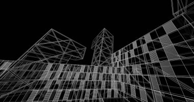 3D mimari sanat, dijital duvar kağıdı