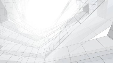 3D mimari sanat, dijital duvar kağıdı