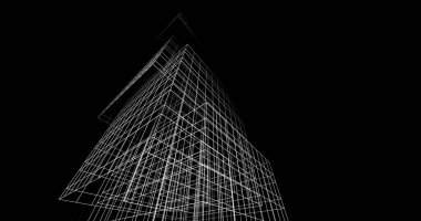 soyut mimari sanat, dijital duvar kağıdı