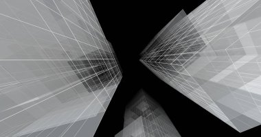 3D mimari sanat, dijital duvar kağıdı