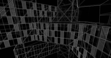 3D mimari sanat, dijital duvar kağıdı