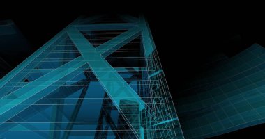 3D mimari sanat, dijital duvar kağıdı