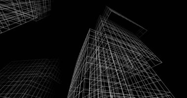 soyut mimari sanat, dijital duvar kağıdı