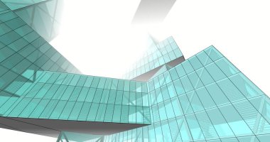 3D mimari sanat, dijital duvar kağıdı