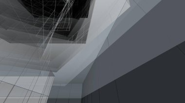 3D mimari sanat, dijital duvar kağıdı