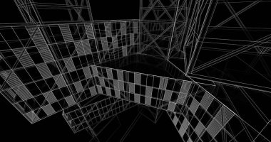 3D mimari sanat, dijital duvar kağıdı