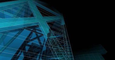 3D mimari sanat, dijital duvar kağıdı