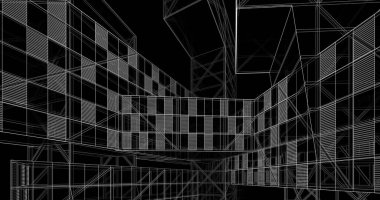 3D mimari sanat, dijital duvar kağıdı