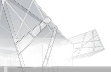 3D mimari sanat, dijital duvar kağıdı