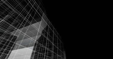 3D mimari sanat, dijital duvar kağıdı