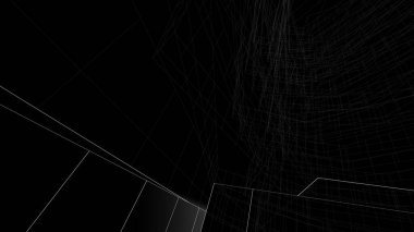 3D mimari sanat, dijital duvar kağıdı