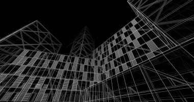 3D mimari sanat, dijital duvar kağıdı