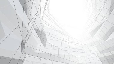 3D mimari sanat, dijital duvar kağıdı