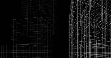 soyut mimari sanat, dijital duvar kağıdı