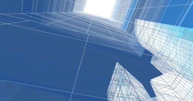 3D mimari sanat, dijital duvar kağıdı