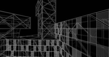 3D mimari sanat, dijital duvar kağıdı